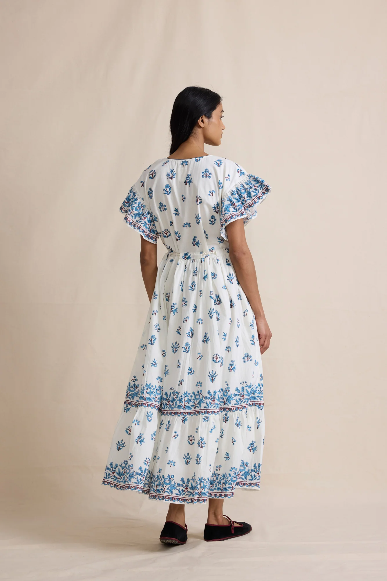 Anna Dress in Paris Flowers - Image 5