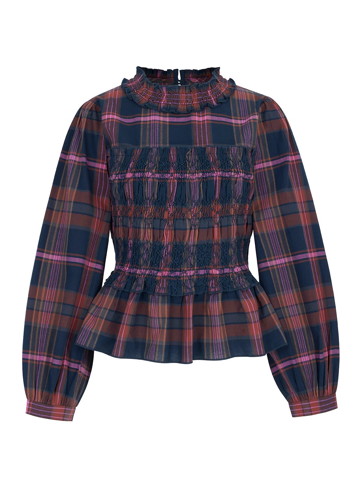 Arles Top in Rossetti Check - Image 4