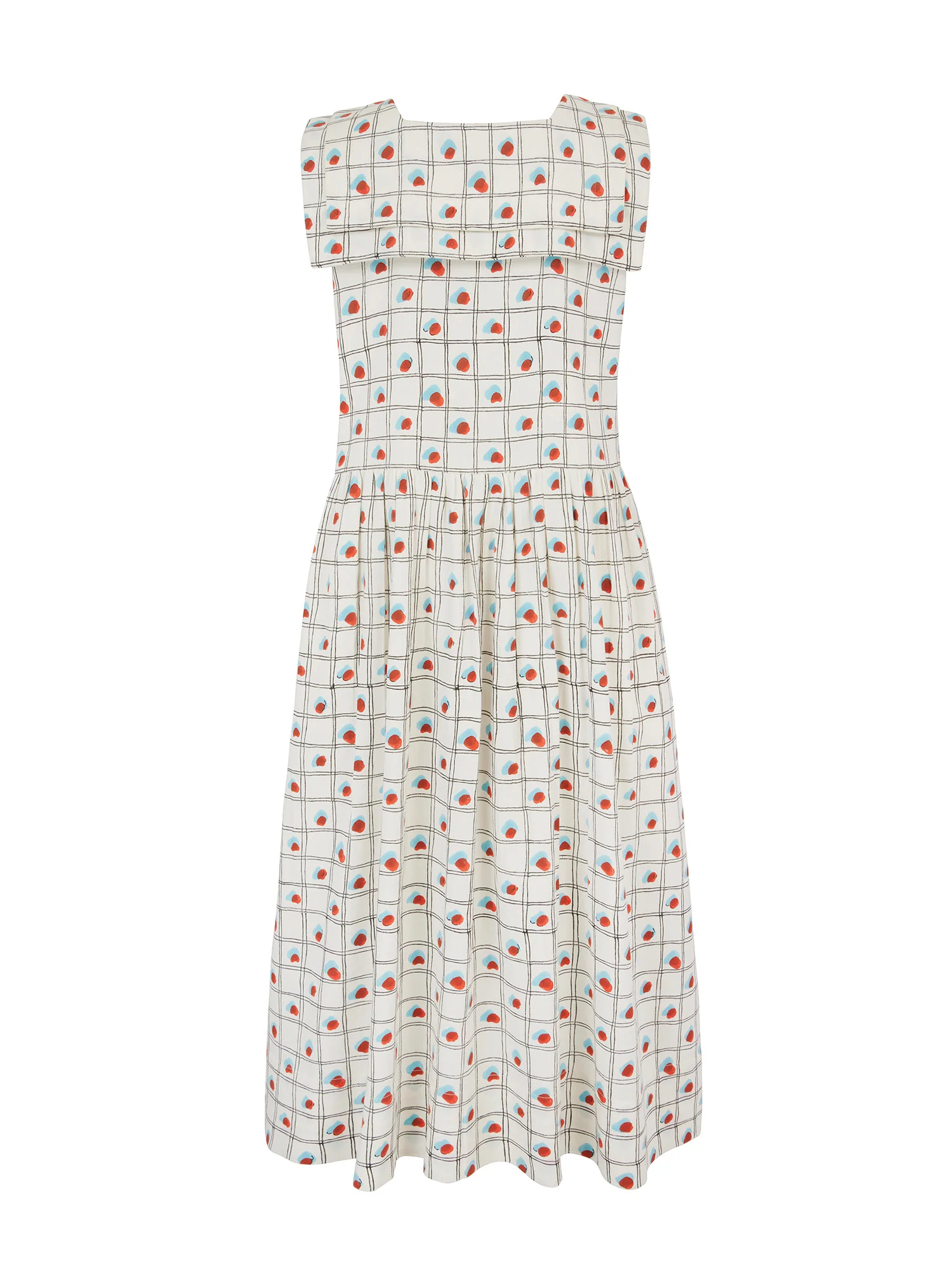 Checks & Daubs Sailor Dress - Image 4
