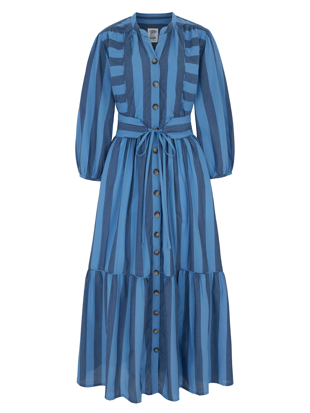 Colette Dress in Twilight Stripe - Image 7