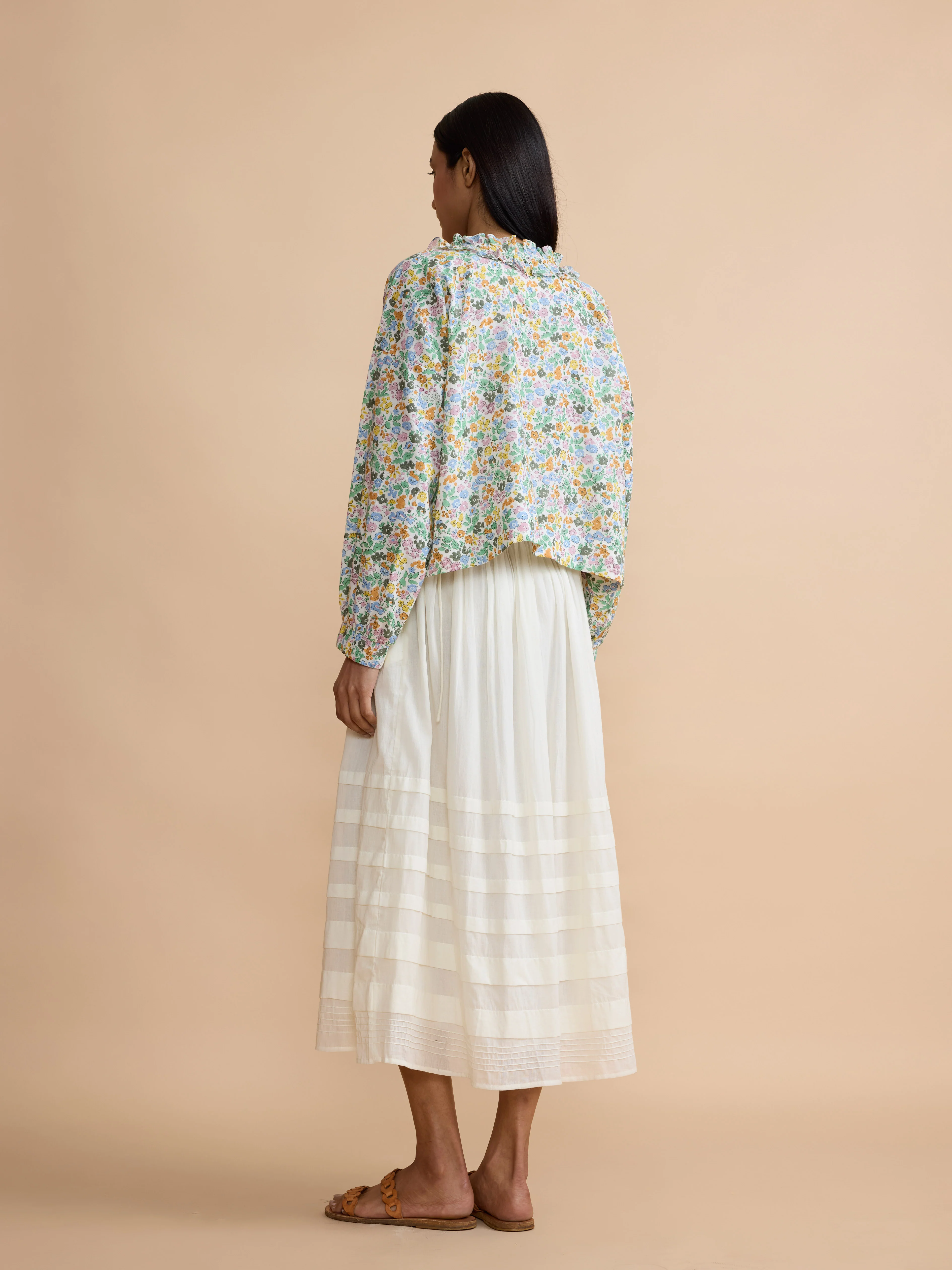 Drawstring Skirt in Ivory White - Pre Order Open - Image 5