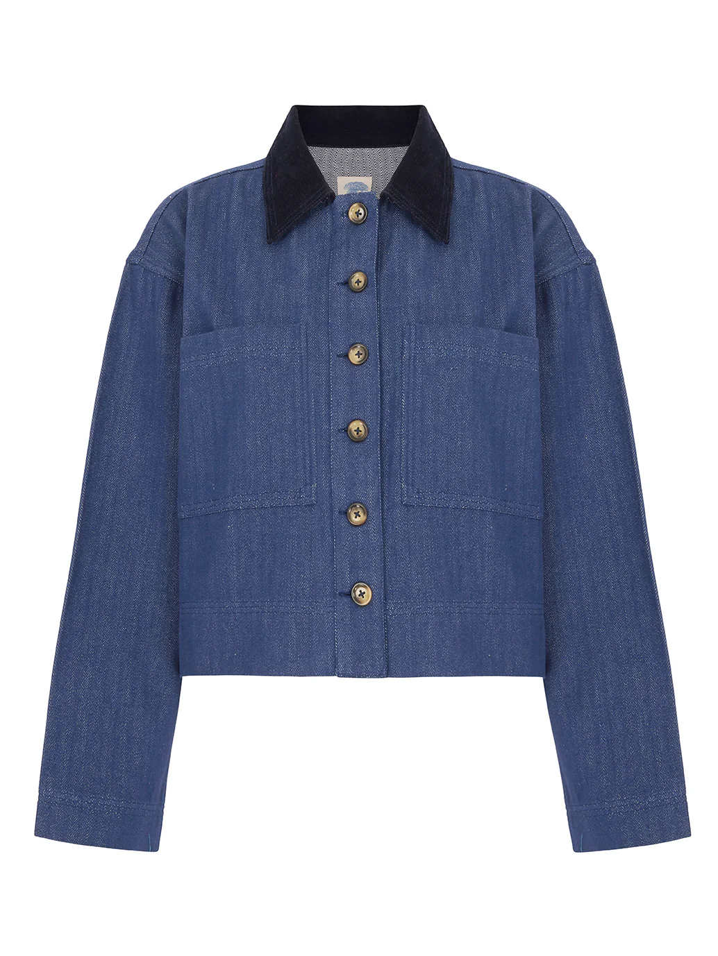 Erica Jacket in Indigo Twill - Image 6
