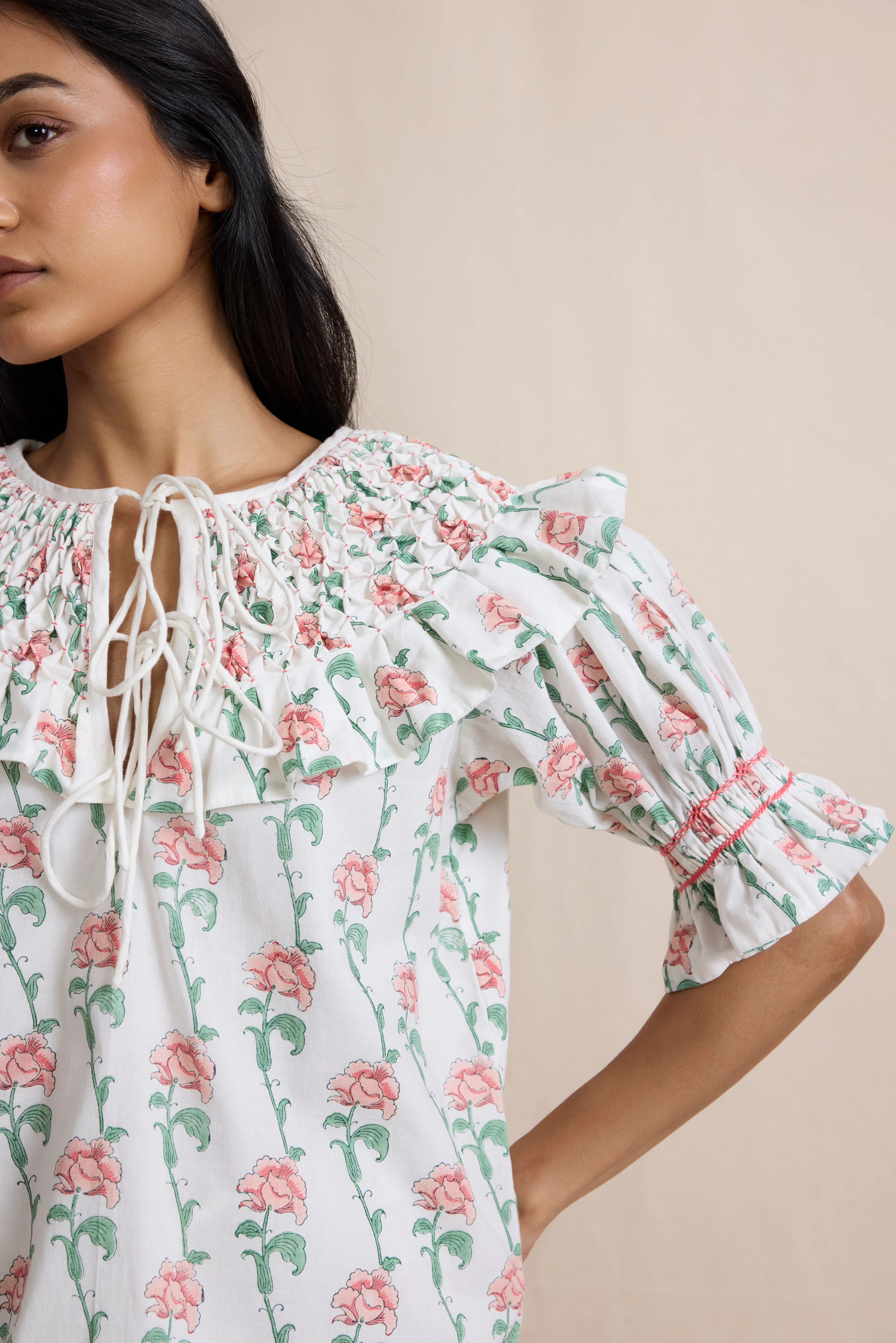 Esme Shirt in Samode Rose