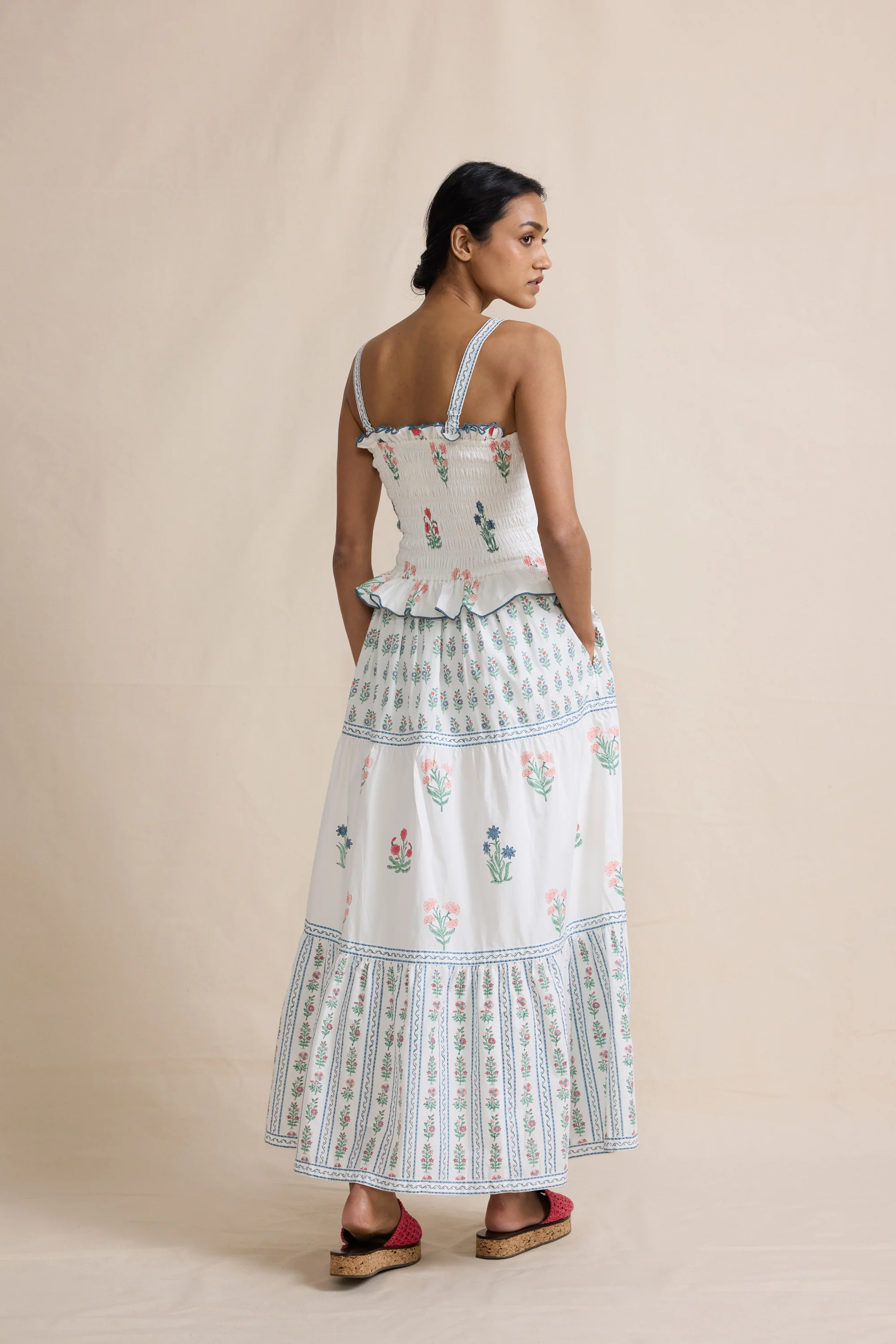 Fiesta Dress in Spring Sunflower - Image 2