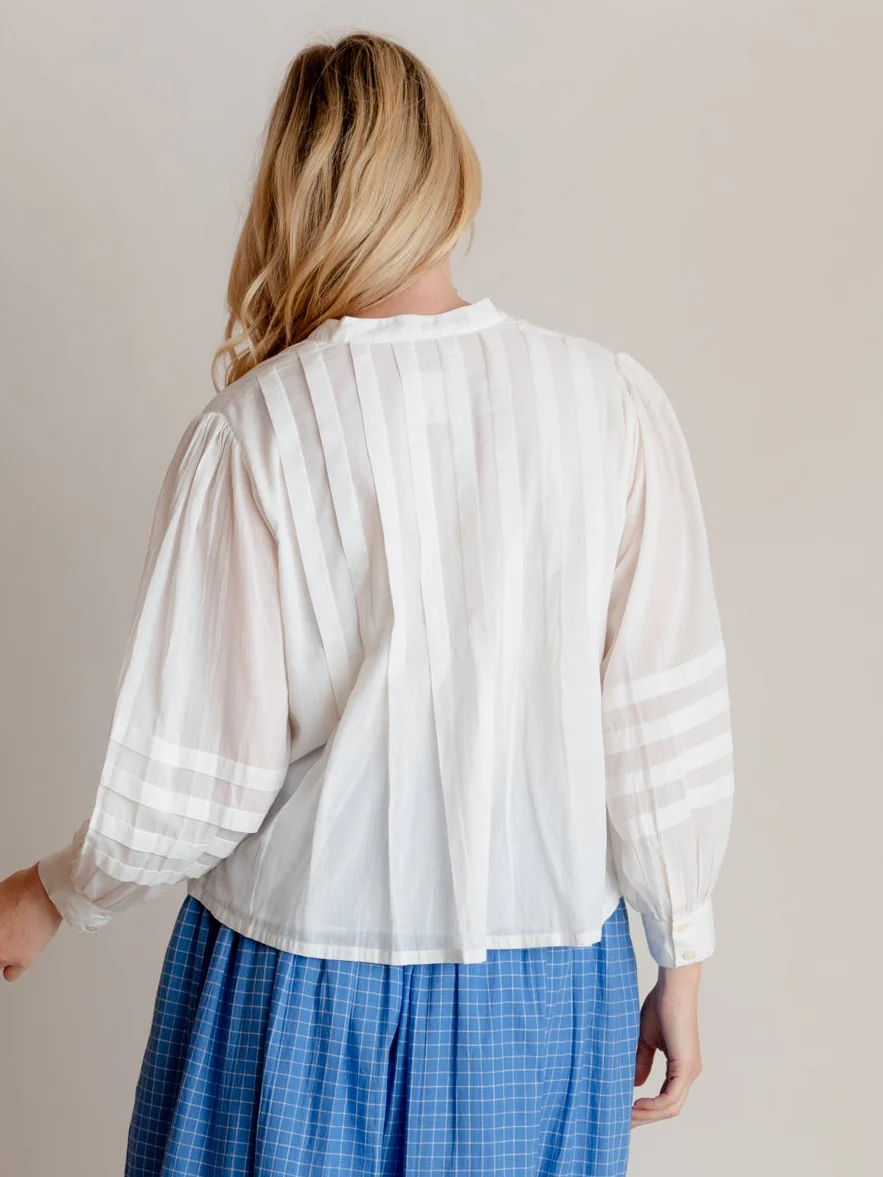 Finty Shirt in Ivory White - Image 5