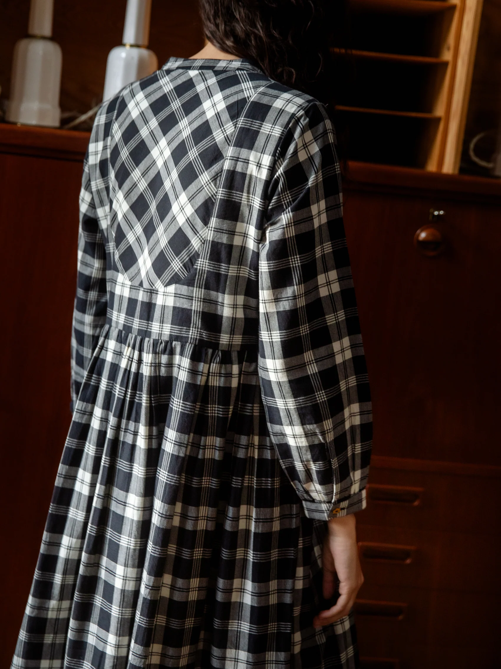 The French Dress in Handloom Check - Image 6