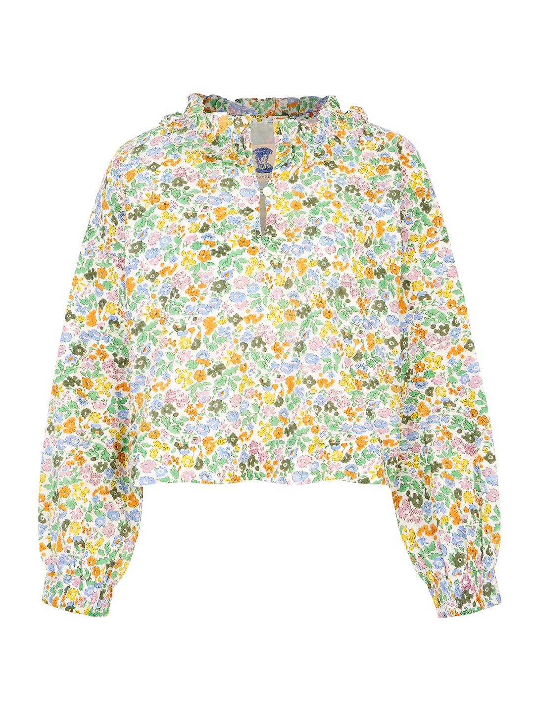 Gabby Top in Olive Fleures - Image 8