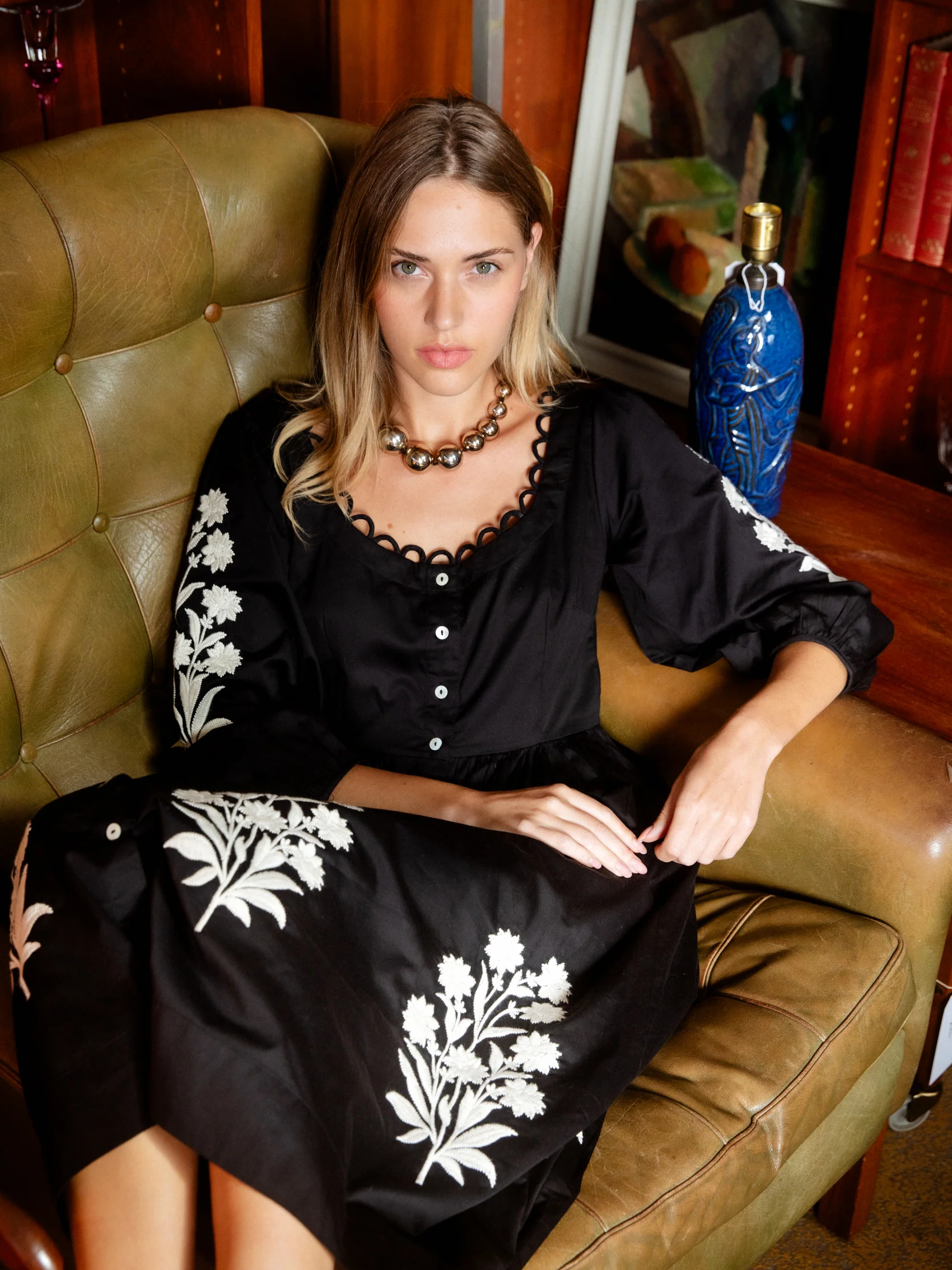 Lori Dress in Kashmir Flower - Image 7