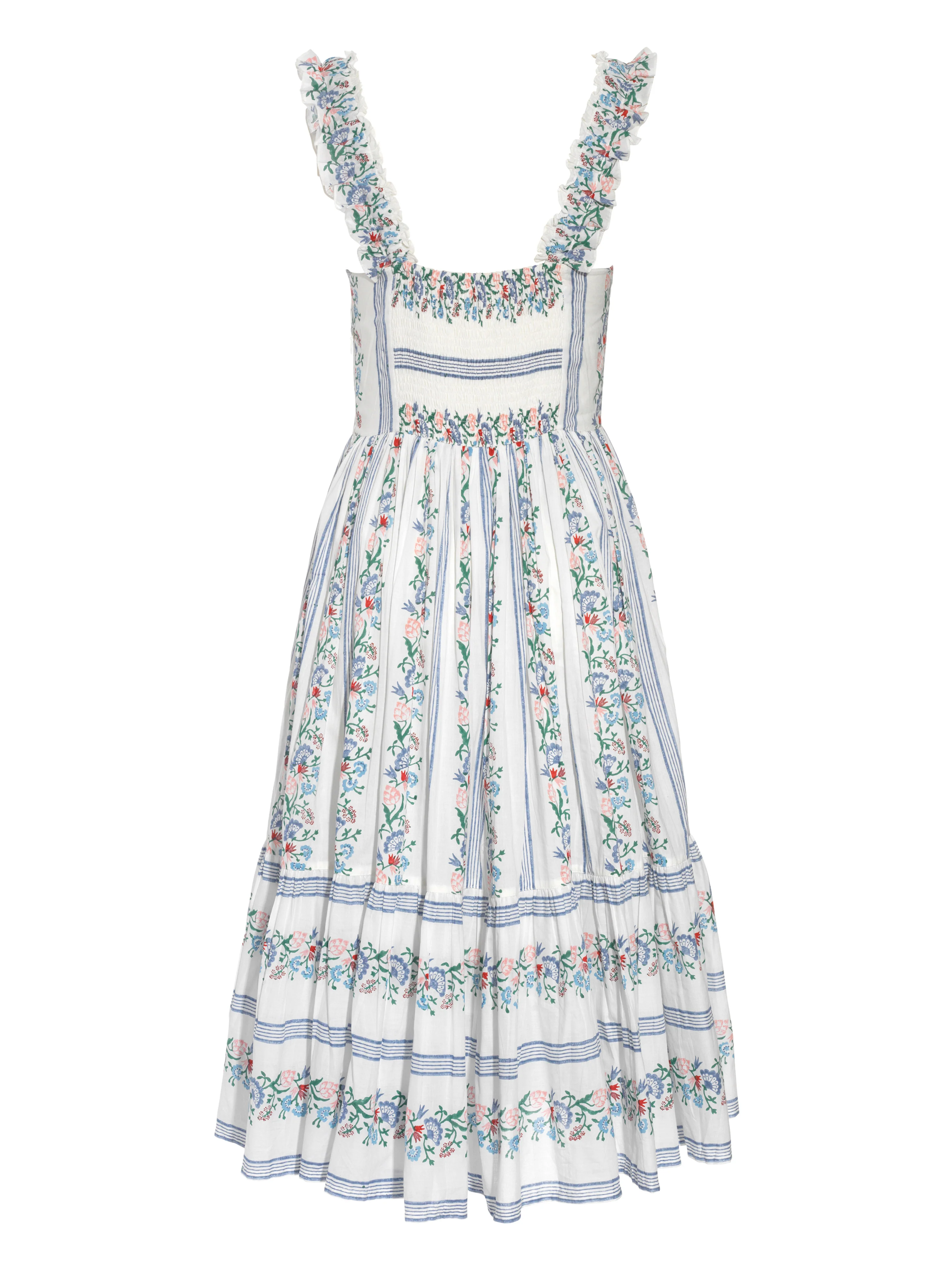 Maeve Dress in Trousseau Stripe - Image 3