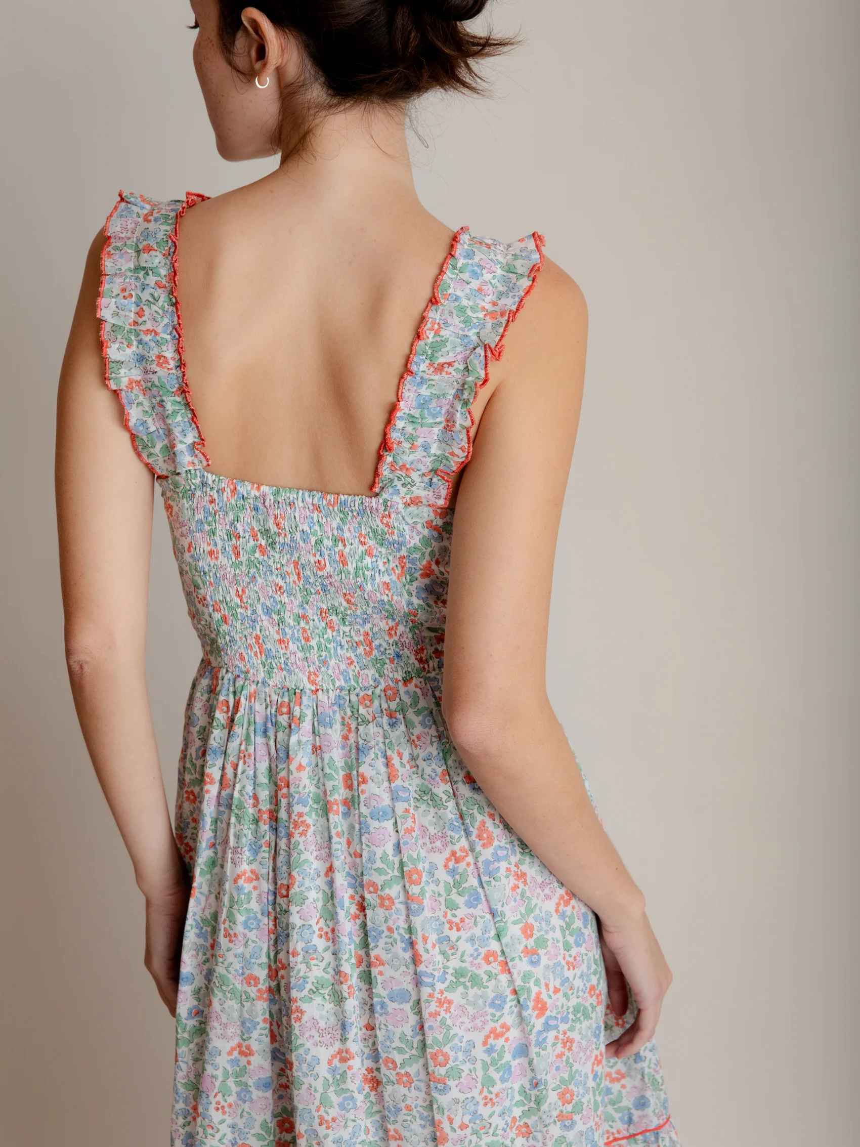Maeve Dress in Vintage Fleures - Image 6