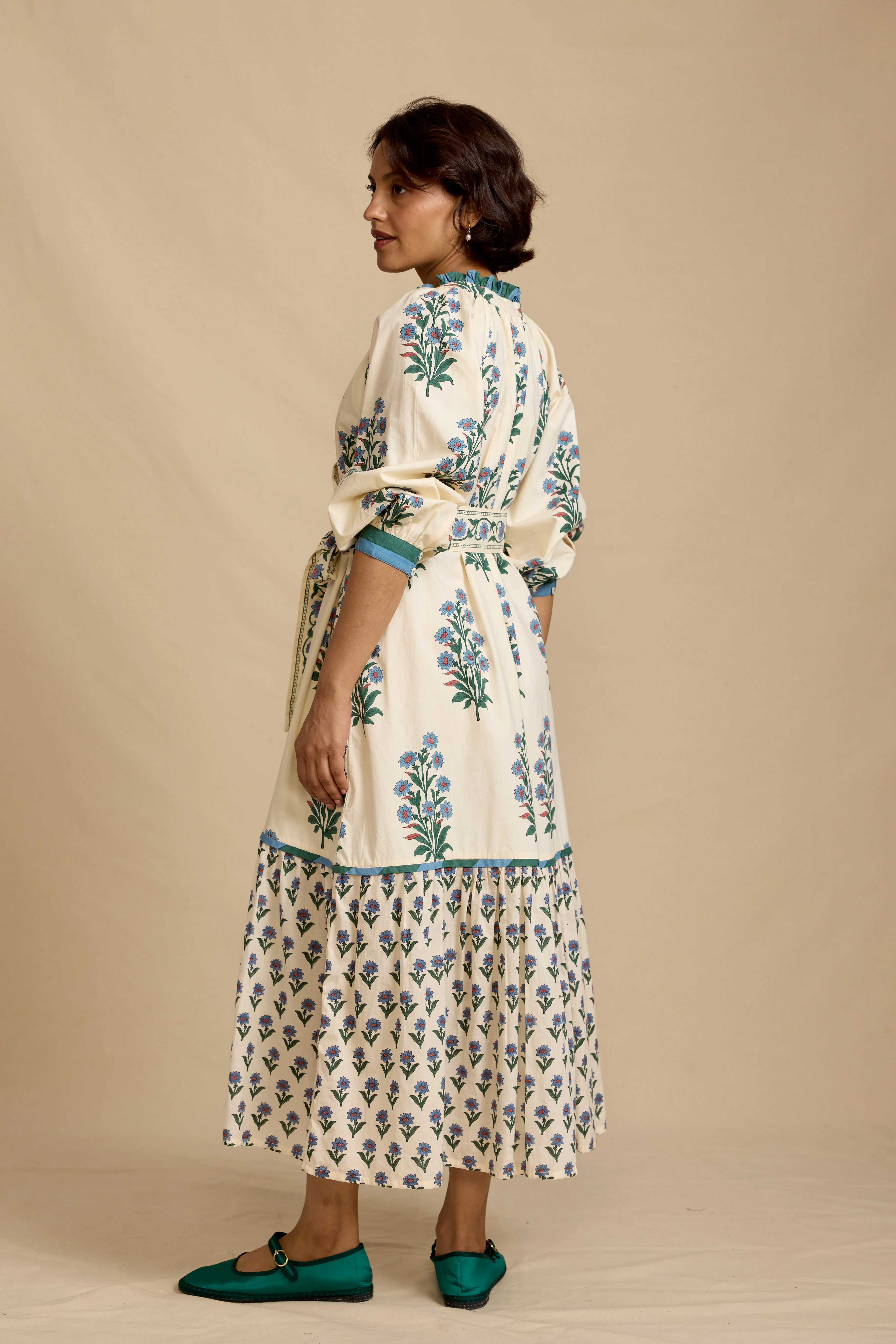 Palermo Dress in Kashmir Flower - Image 3