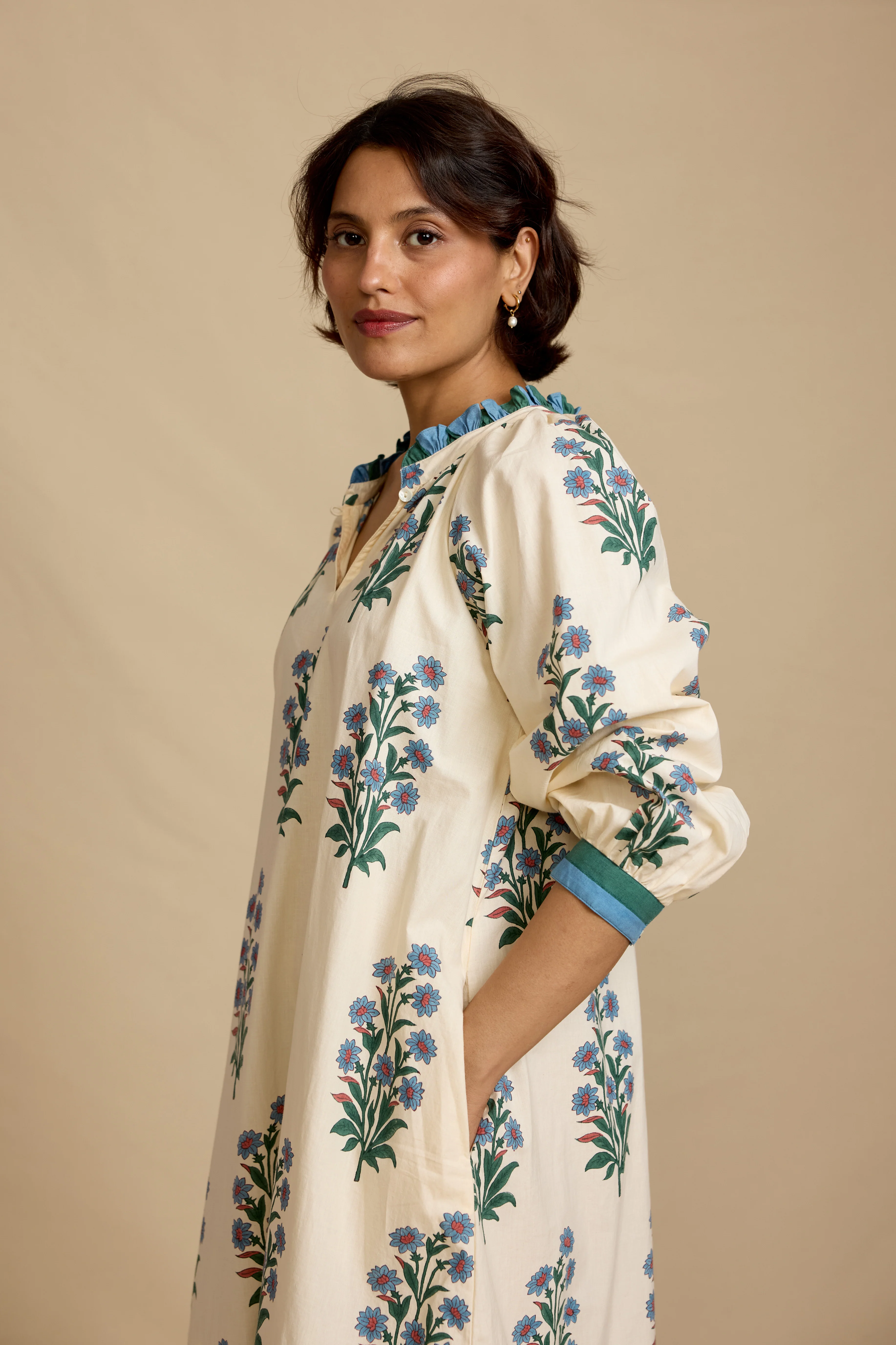 Palermo Dress in Kashmir Flower - Image 4
