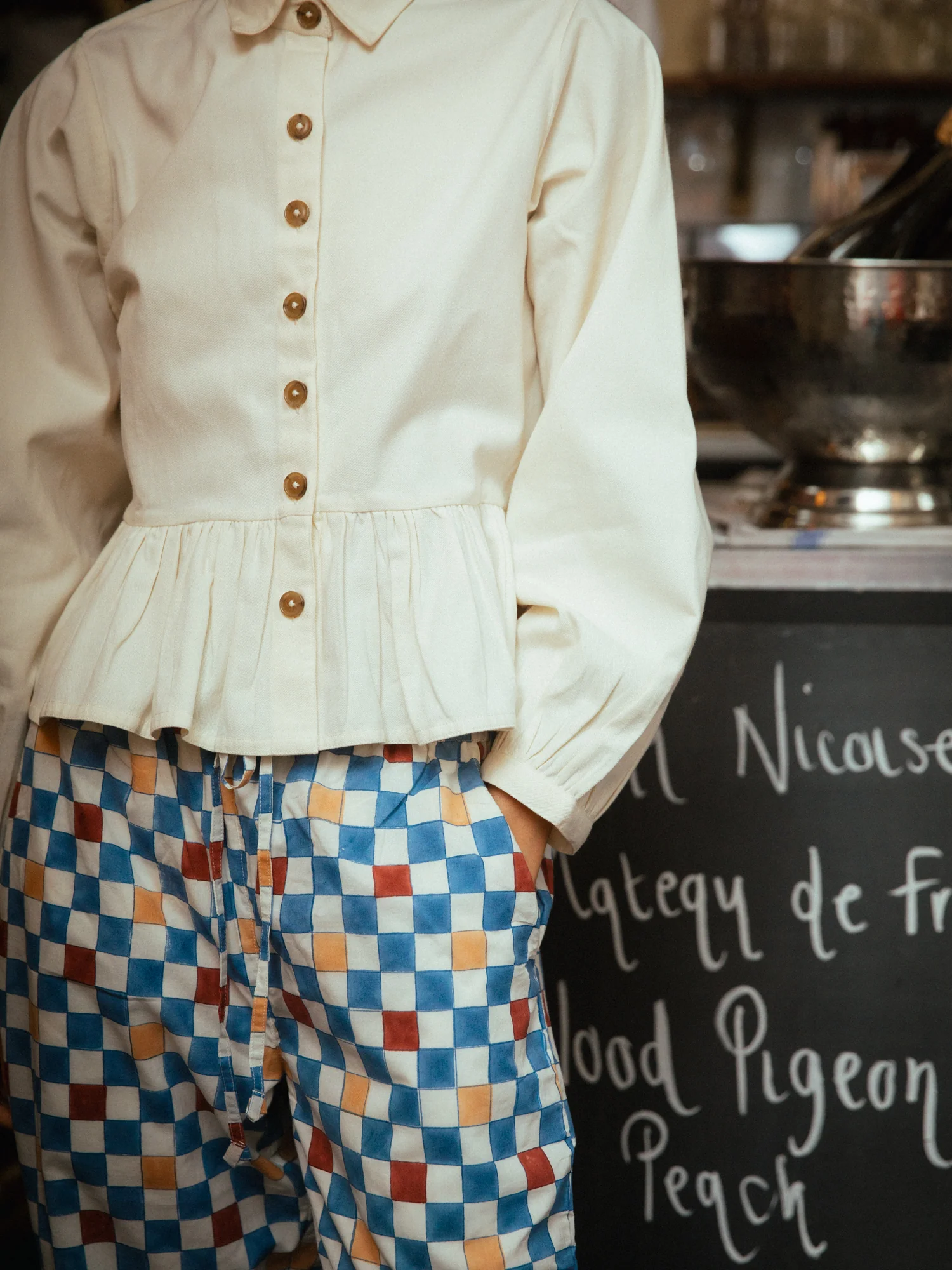 Pascale Shirt in Cotton Twill - Image 4