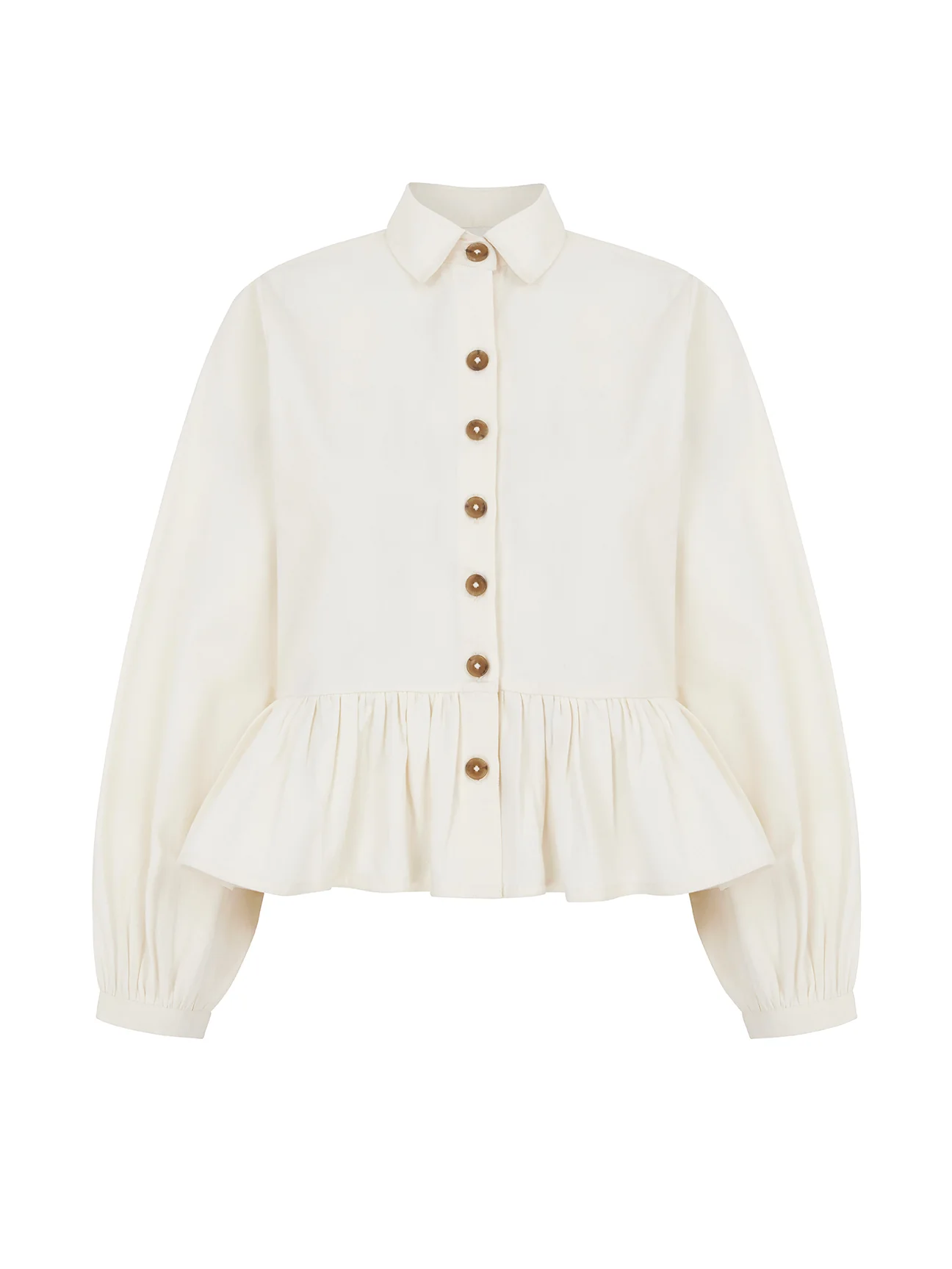 Pascale Shirt in Cotton Twill - Image 5