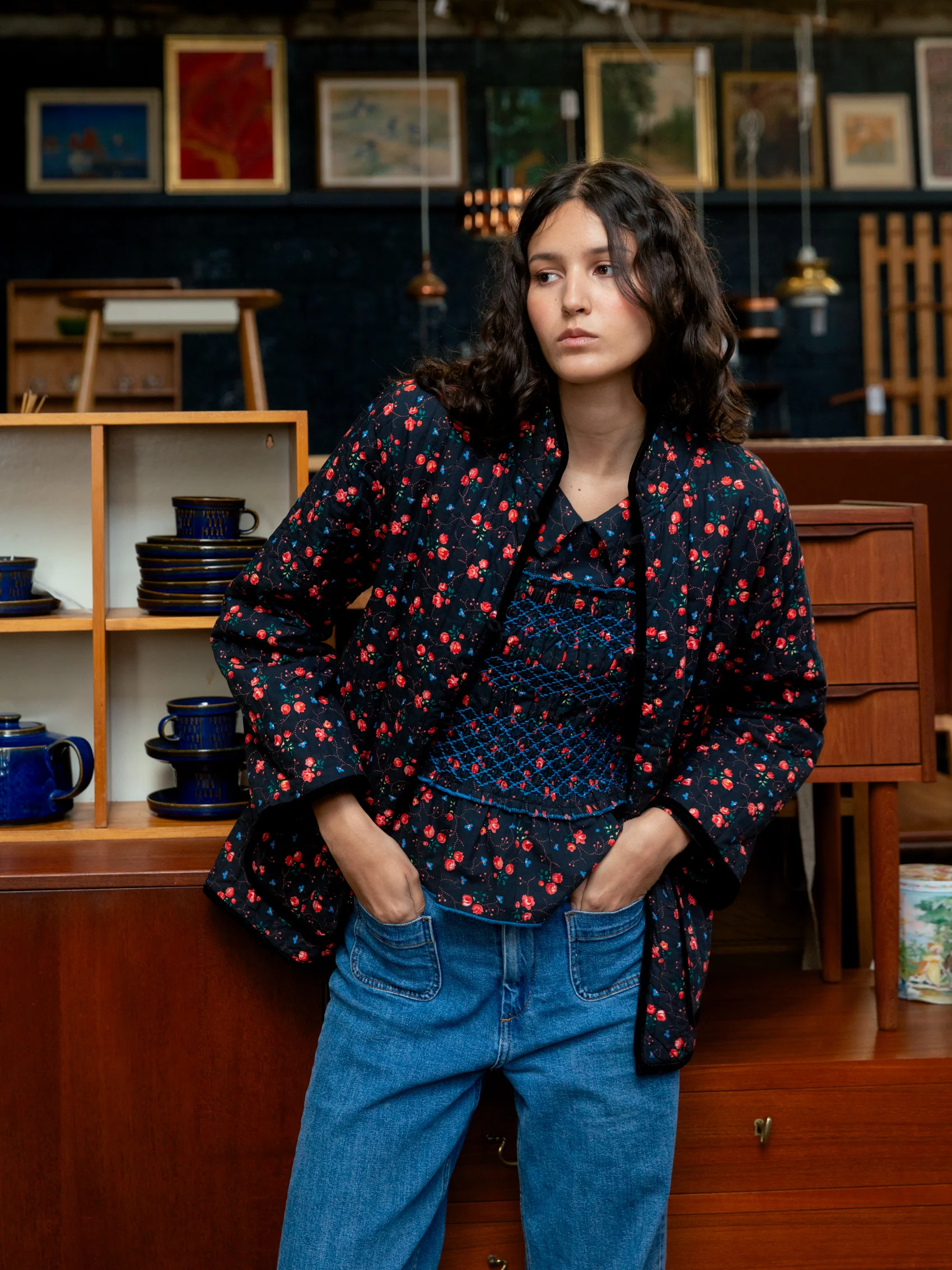 Quilted Jacket in Manon - Image 6