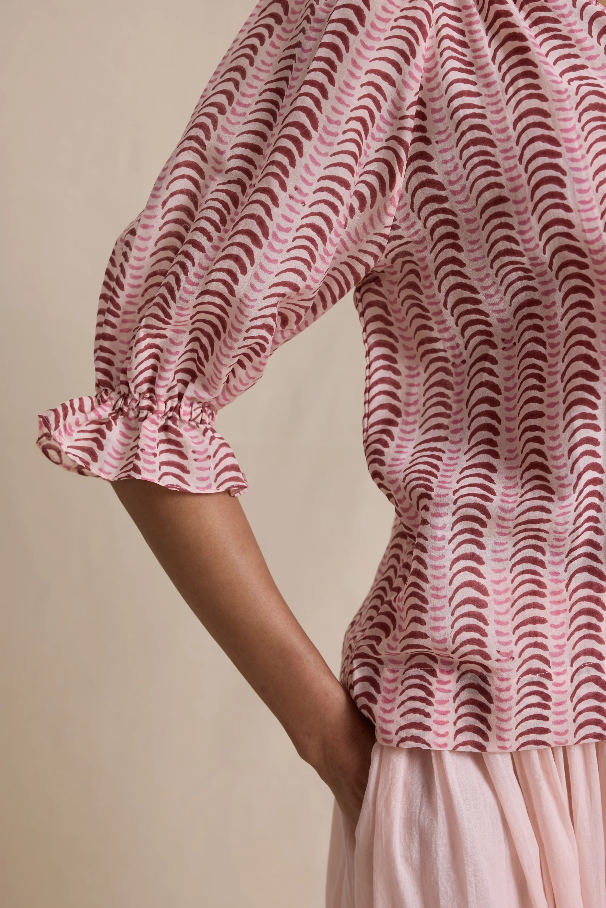 Shellax Top in Pink Coral - Image 4