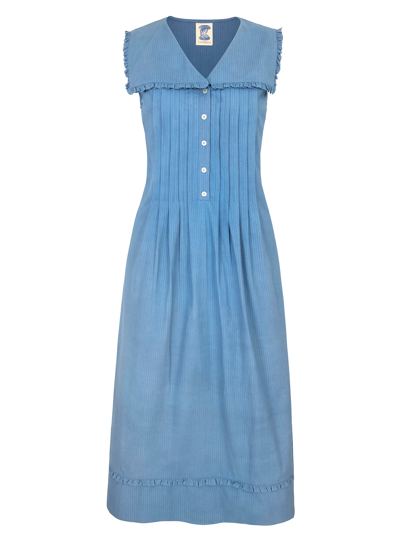 Stevie Dress in Soft Blue - Image 8