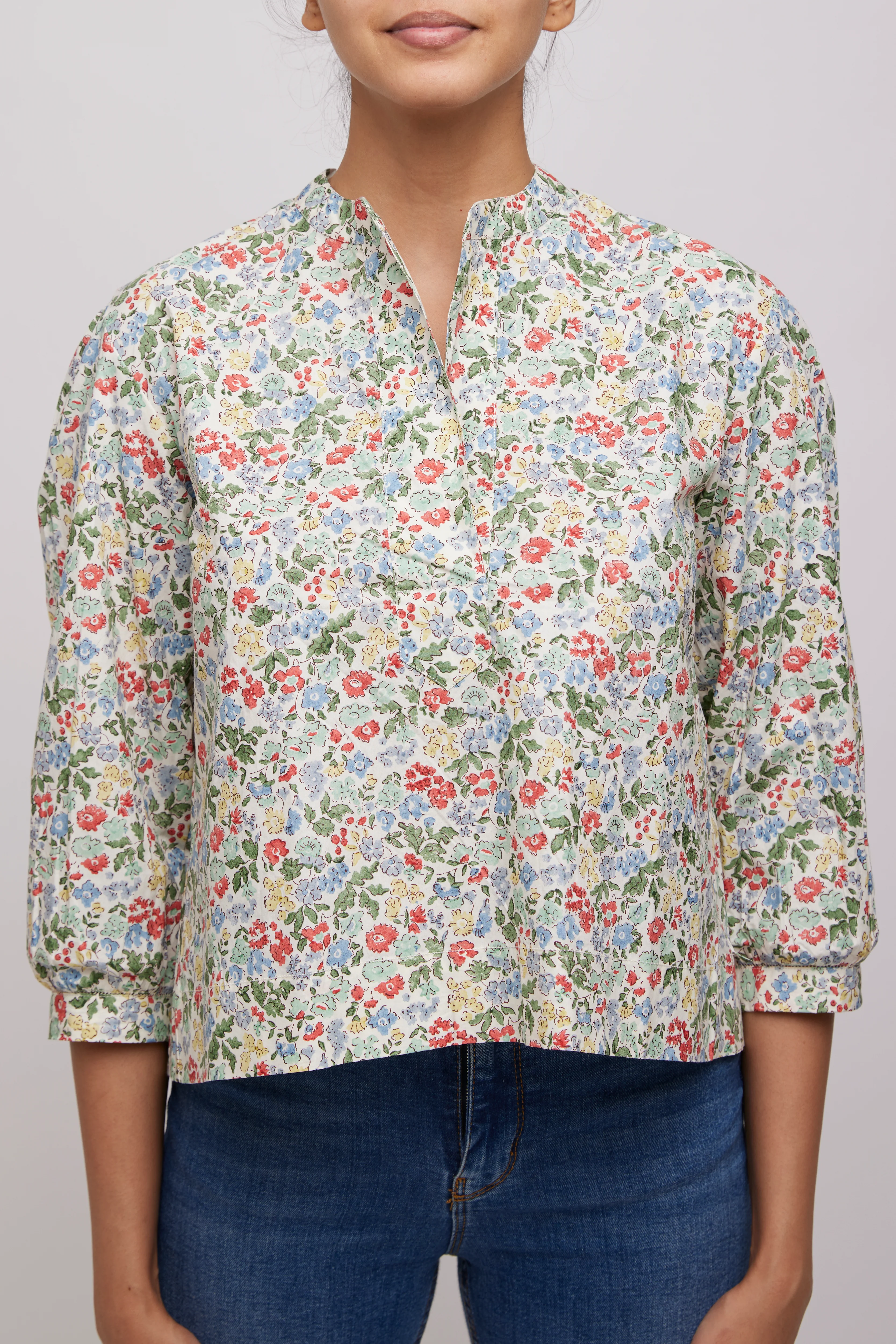 The Aix Shirt in Fleures Garden