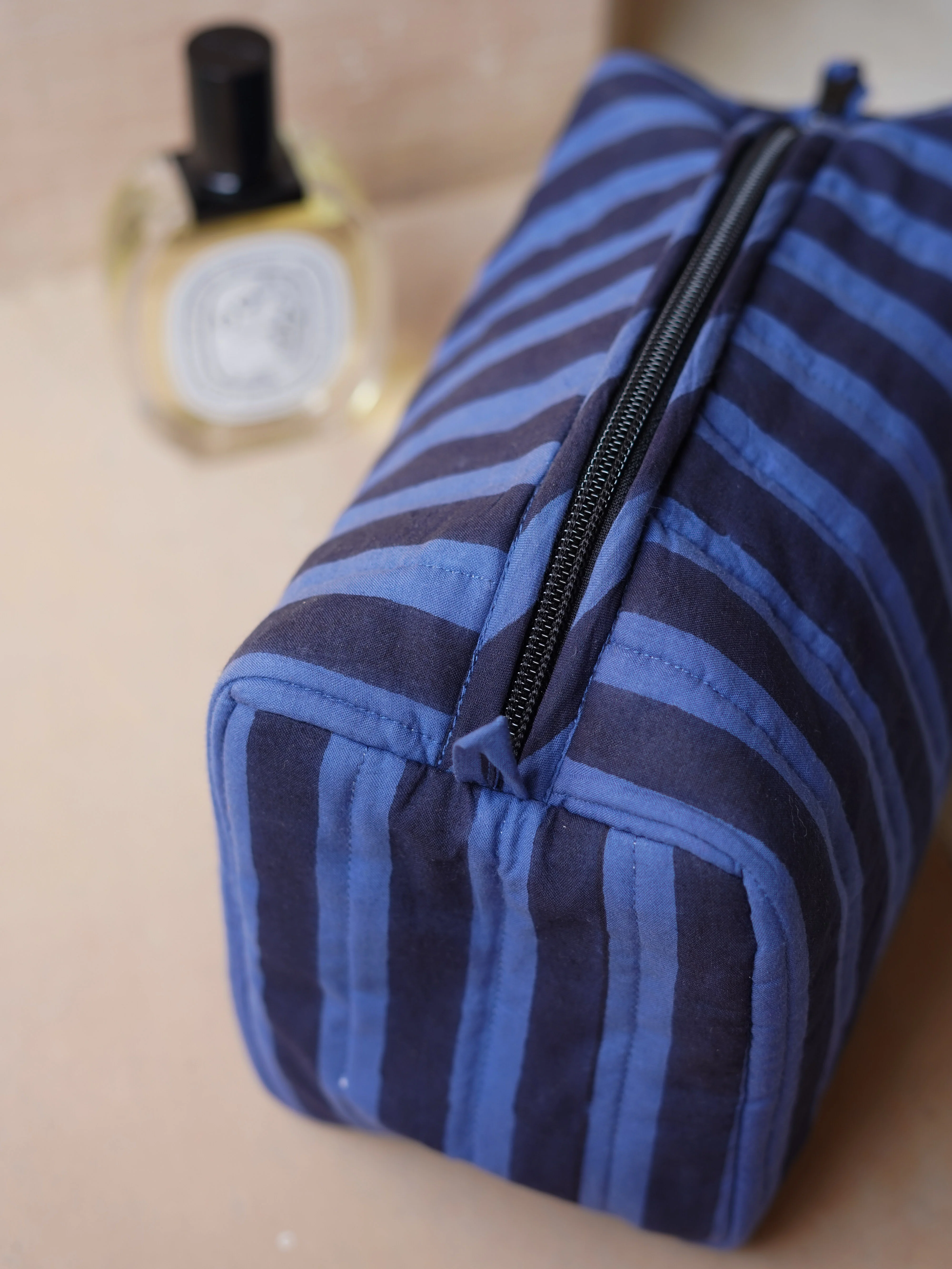 Wash Bag in Twilight Stripe - Image 3